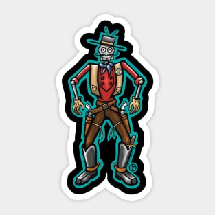 Smarty Gunslinger Sticker